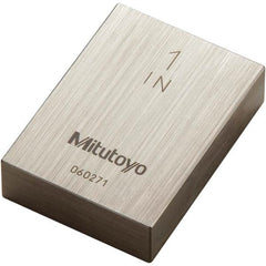 Mitutoyo - Gage Blocks & Spacers Type: Gage Block Size (Decimal Inch): 1.00000 - Apex Tool & Supply