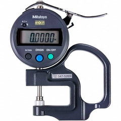 Mitutoyo - Electronic Thickness Gages Minimum Measurement (Decimal Inch): 0 Maximum Measurement (Decimal Inch): 0.4700 - Apex Tool & Supply