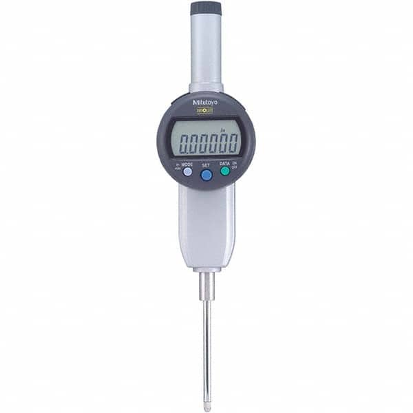 Mitutoyo - Electronic Drop Indicators Minimum Measurement (Decimal Inch): 0.0000 Minimum Measurement (Inch): 0.0000 - Apex Tool & Supply