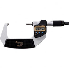 Mitutoyo - Electronic Outside Micrometers Type: Quantumike Minimum Measurement (Decimal Inch): 2.0000 - Apex Tool & Supply