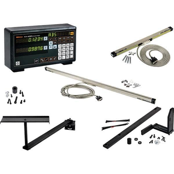 Mitutoyo - Electronic Linear Scales Display Type: LED Output Type: Digital - Apex Tool & Supply