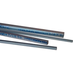 1/2″ × 3/4″ Keystock, Zinc Plated, 12″ Length - Apex Tool & Supply