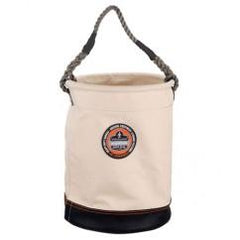 5730 WHT LEATHER BOTTOM BUCKET - Apex Tool & Supply