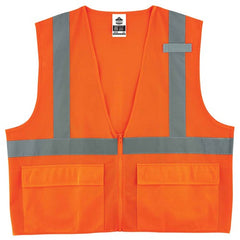 8220Z 4/5 XL Orange Standard Mesh Vest Type R Class 2 - Apex Tool & Supply