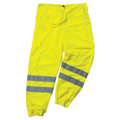 8910 L/ XL Lime Sup Hi-Vis Pants Class E - Apex Tool & Supply