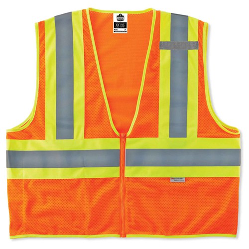 8230Z Glowear Two Tone Vest Orange L/Xl - Apex Tool & Supply