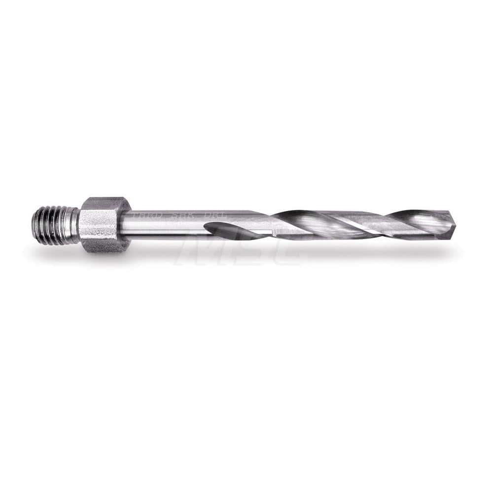 Threaded Shank Drill Bits; Type: Aircraft Drill; Drill Bit Size (Decimal Inch): 0.1285; Drill Bit Size (Wire): #30; Drill Point Angle: 120; Shank Type: Threaded Shank; Point Type: Four Facet; Overall Length (Decimal Inch): 2.1250; Overall Length (Decimal