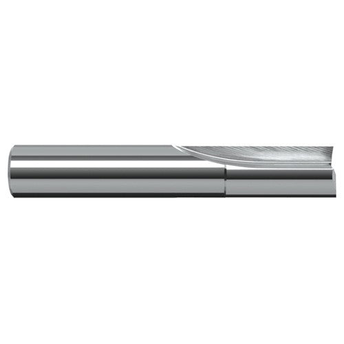 End Mills for Composites - 0.1250″ (1/8″) Cutter Diameter × 0.2500″ (1/4″) Length of Cut Carbide Composite Cutting Square End Mill, 2 Flutes - Exact Industrial Supply