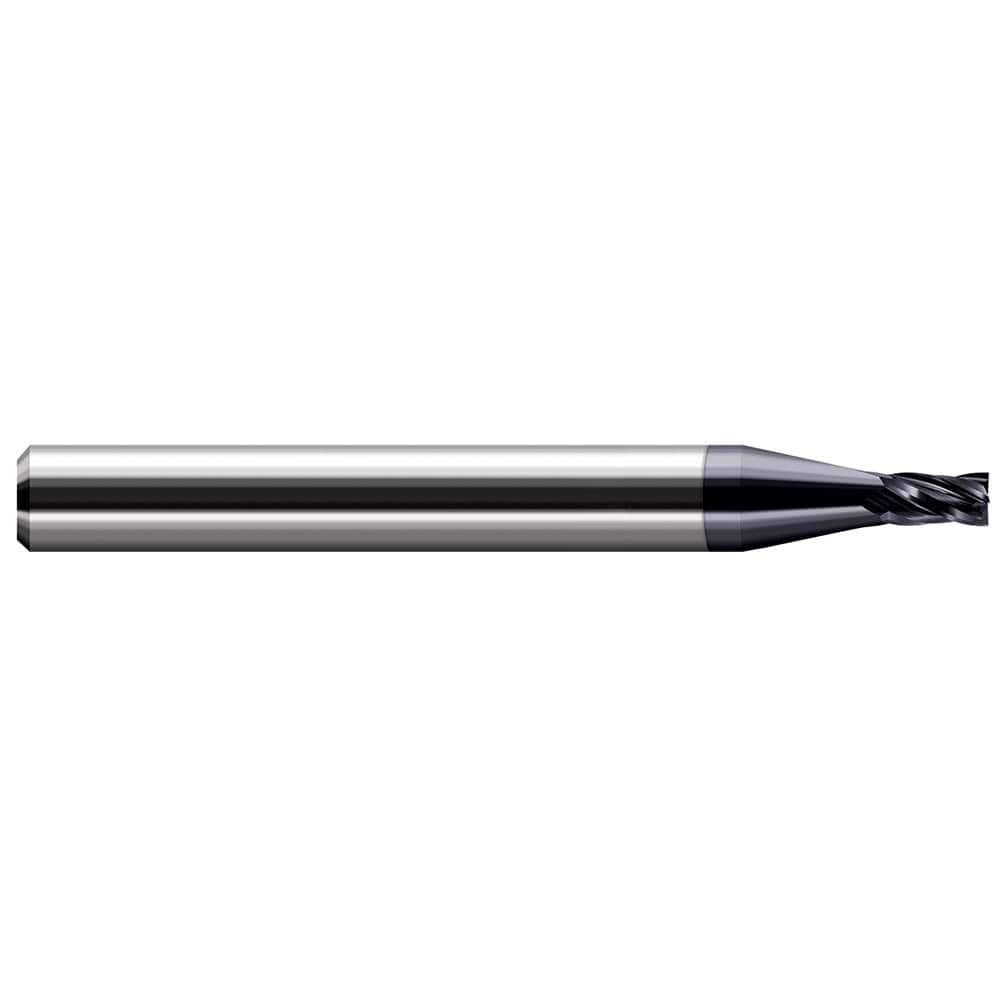Harvey Tool - Square End Mills Mill Diameter (Decimal Inch): 0.0110 Length of Cut (mm): 0.4000 - Apex Tool & Supply