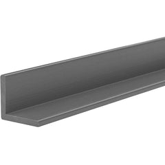 USA Sealing - Plastic Angles; Material: PVC ; Leg Length (Inch): 2 ; Leg Height (Inch): 2.00 ; Thickness (Inch): 1/4 ; Length (Feet): 6.000 ; Type: 90 Degree PVC Angle - Exact Industrial Supply