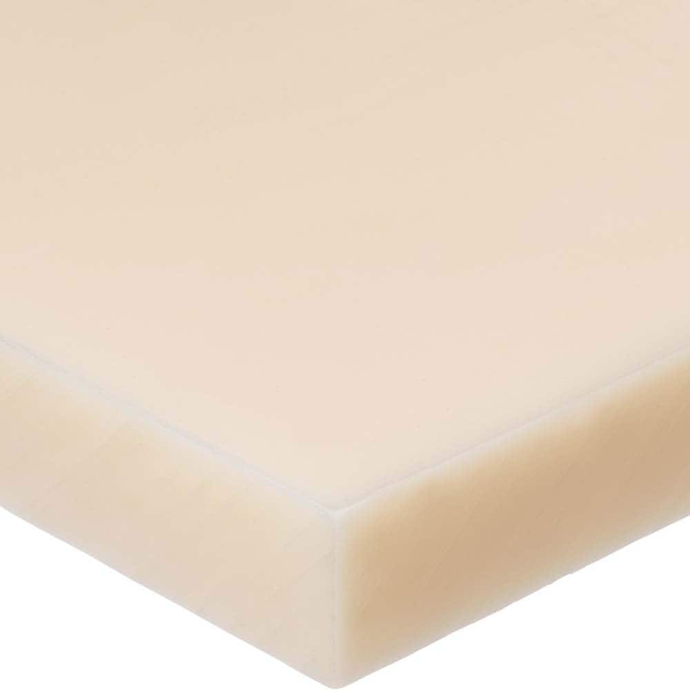 USA Sealing - Plastic Bars; Material: Acetal ; Shape: Rectangular ; Height (Inch): 1/4 ; Width (Inch): 1 ; Length (Feet): 1.000 ; Color: Off-White - Exact Industrial Supply