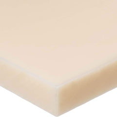 USA Sealing - Plastic Bars; Material: Acetal ; Shape: Rectangular ; Height (Inch): 1/4 ; Width (Inch): 1 ; Length (Feet): 1.000 ; Color: Off-White - Exact Industrial Supply