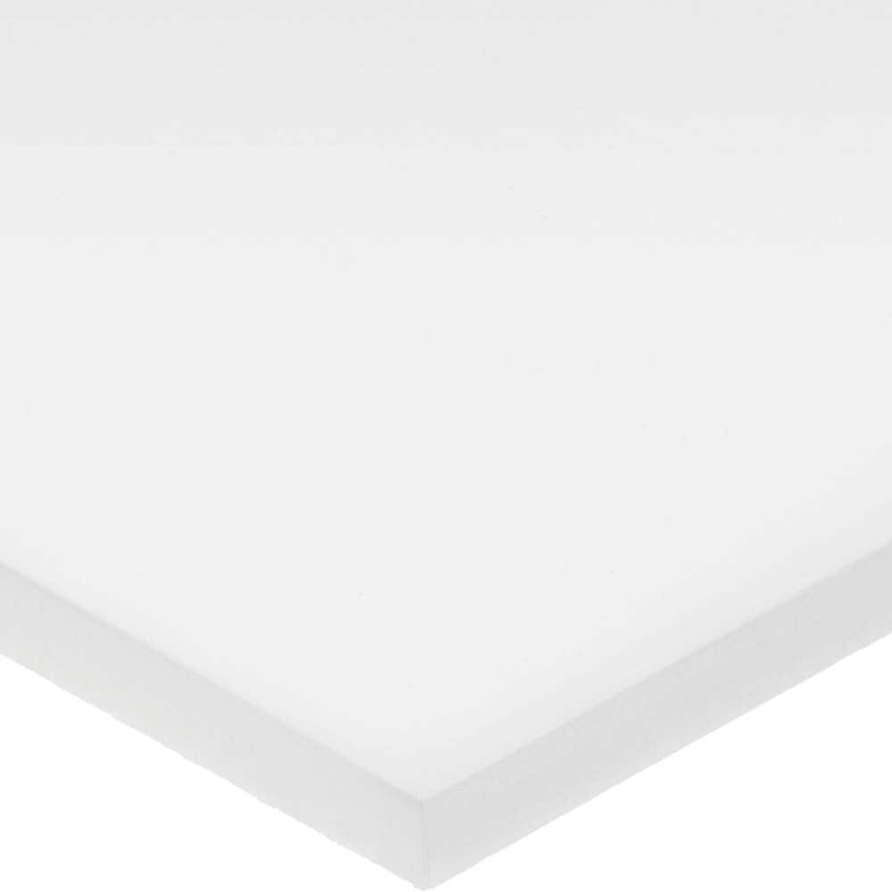 USA Sealing - Plastic Bars; Material: Acetal ; Shape: Rectangular ; Height (Inch): 1-1/2 ; Width (Inch): 4 ; Length (Feet): 3.000 ; Color: White - Exact Industrial Supply