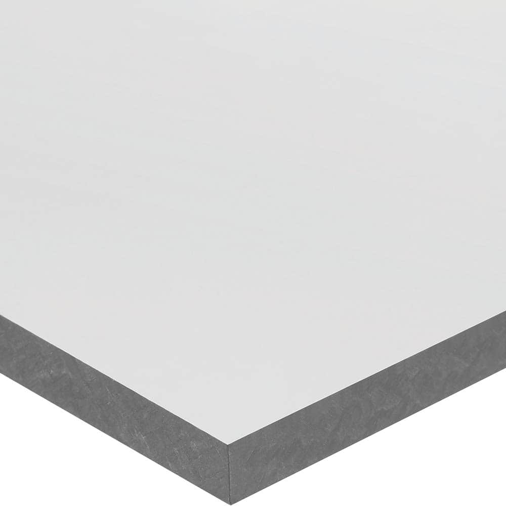 USA Sealing - Plastic Bars; Material: CPVC ; Shape: Rectangular ; Height (Inch): 1/8 ; Width (Inch): 4 ; Length (Feet): 2.000 ; Color: Gray - Exact Industrial Supply