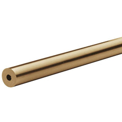 USA Sealing - Plastic Tubes; Material: ABS ; Inside Diameter (Inch): 1/4 ; Maximum Length (Inch): 24 ; Wall Thickness (Decimal Inch): 0.1870 ; Color: Beige ; Shape: Round - Exact Industrial Supply