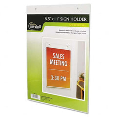 NuDell - Display & Organizer Accessories Type: Sign Holder For Use With: Signs - Apex Tool & Supply