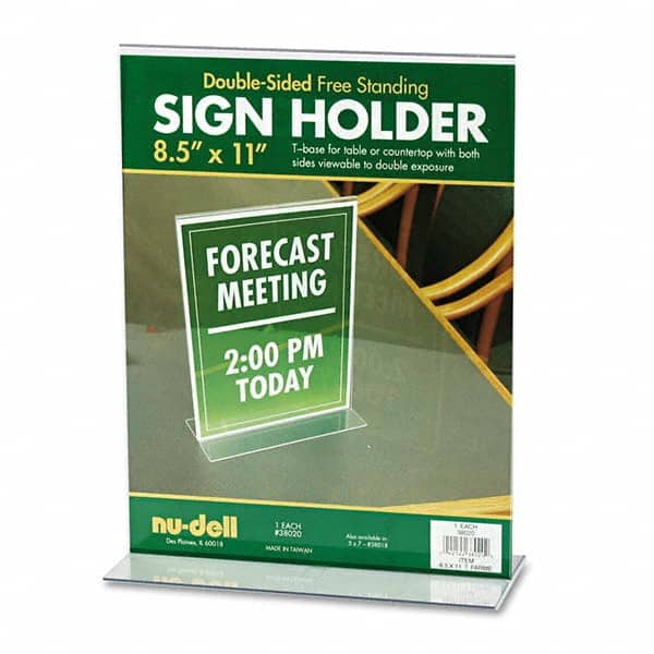 NuDell - Display & Organizer Accessories Type: Sign Holder For Use With: Signs - Apex Tool & Supply