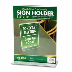 NuDell - Display & Organizer Accessories Type: Sign Holder For Use With: Signs - Apex Tool & Supply