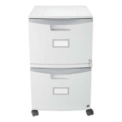 Storex - File Cabinets & Accessories Type: Mobile File Number of Drawers: 2 - Apex Tool & Supply