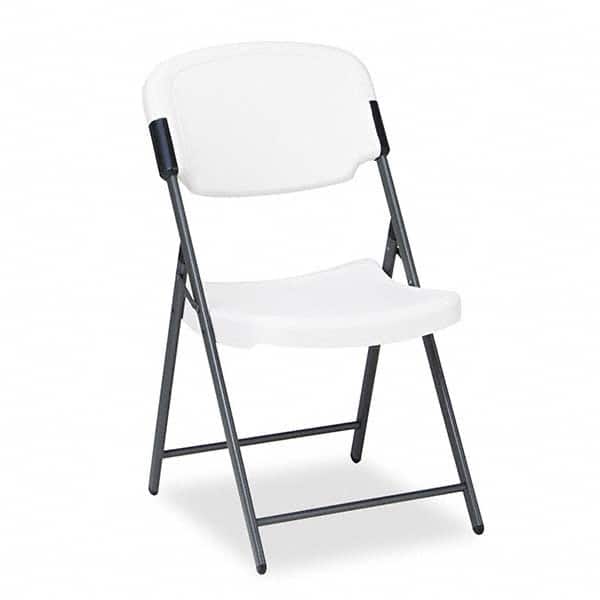 ICEBERG - Folding Chairs Pad Type: Folding Chair Material: Blow-Molded High-Density Polyethylene; Steel - Apex Tool & Supply