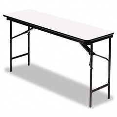 ICEBERG - Folding Tables Type: Rectangular Folding Table Width (Inch): 72 - Apex Tool & Supply