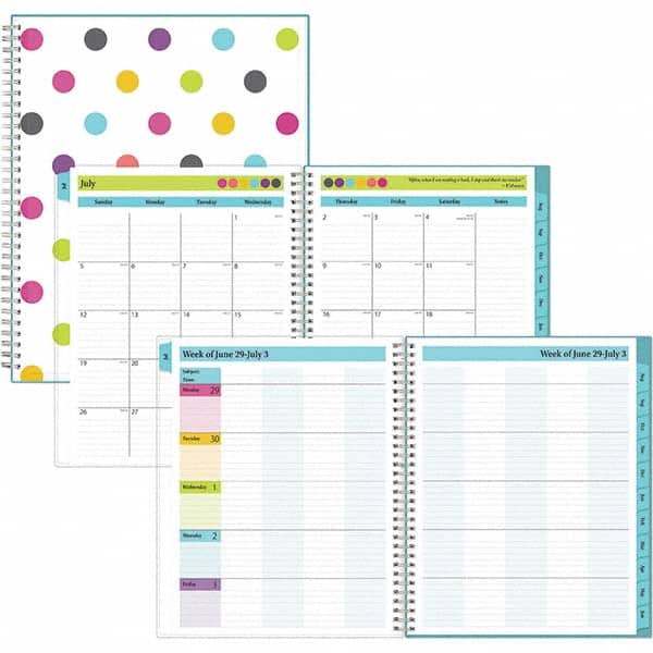 Blue Sky - Note Pads, Writing Pads & Notebooks Writing Pads & Notebook Type: Weekly/Monthly Planner Size: 11 x 8-1/2 - Apex Tool & Supply