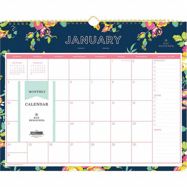 Blue Sky - Note Pads, Writing Pads & Notebooks Writing Pads & Notebook Type: Wall Calendar Size: 15 x 12 - Apex Tool & Supply