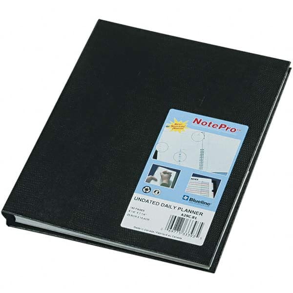 Blueline - Note Pads, Writing Pads & Notebooks Writing Pads & Notebook Type: Daily Agenda Size: 9-1/4 x 7-1/4 - Apex Tool & Supply