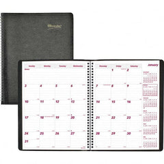 Brownline - Note Pads, Writing Pads & Notebooks Writing Pads & Notebook Type: Monthly Planner Size: 11 x 8-1/2 - Apex Tool & Supply