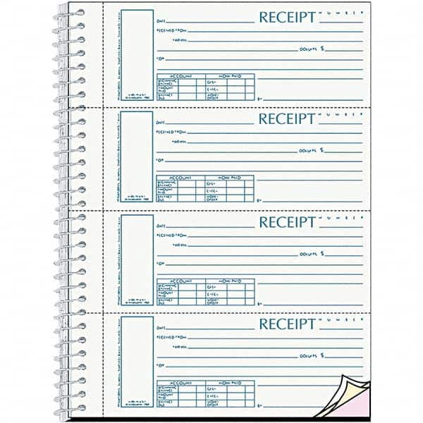 REDIFORM - Note Pads, Writing Pads & Notebooks Writing Pads & Notebook Type: Sales Order Book Size: 7 x 11 - Apex Tool & Supply