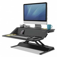 FELLOWES - Office Cubicle Workstations & Worksurfaces Type: Sit N Stand Width (Inch): 32-3/4 - Apex Tool & Supply