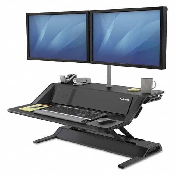 FELLOWES - Office Cubicle Workstations & Worksurfaces Type: Sit N Stand Width (Inch): 32-3/4 - Apex Tool & Supply