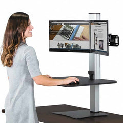 Victor - Office Cubicle Workstations & Worksurfaces Type: Sit N Stand Width (Inch): 28 - Apex Tool & Supply