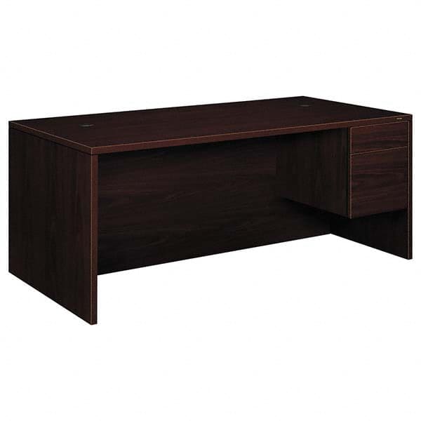 Hon - Office Desks Type: Single Pedestal w/Right Hand Return Center Draw: No - Apex Tool & Supply