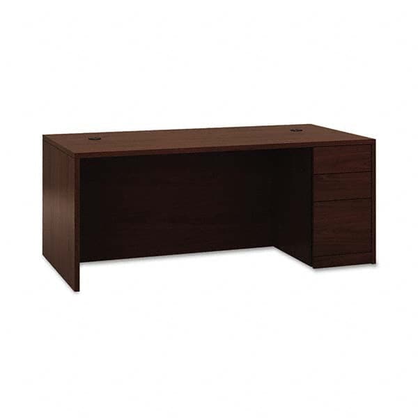 Hon - Office Desks Type: Single Pedestal w/Right Hand Return Center Draw: No - Apex Tool & Supply