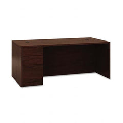 Hon - Office Desks Type: Single Pedestal w/Left Hand Return Center Draw: No - Apex Tool & Supply