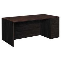 Hon - Office Desks Type: Single Pedestal w/Right Hand Return Center Draw: No - Apex Tool & Supply