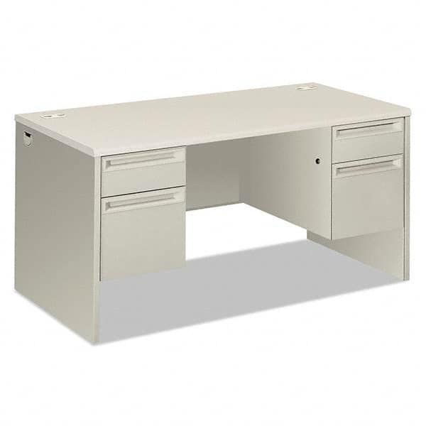 Hon - Office Desks Type: Double Pedestal Desk Center Draw: No - Apex Tool & Supply