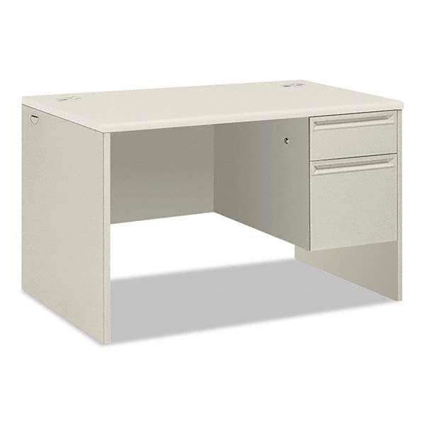 Hon - Office Desks Type: Single Pedestal w/Right Hand Return Center Draw: No - Apex Tool & Supply