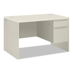 Hon - Office Desks Type: Single Pedestal w/Right Hand Return Center Draw: No - Apex Tool & Supply