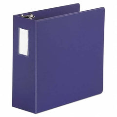UNIVERSAL - Ring Binders Binder Type: Non-View Capacity: 4" - Apex Tool & Supply