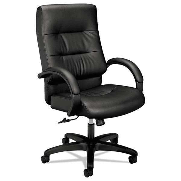 Hon - 47-1/4" High Executive High Back Leather Chair - Apex Tool & Supply