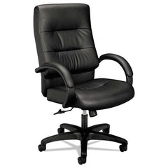 Hon - 47-1/4" High Executive High Back Leather Chair - Apex Tool & Supply