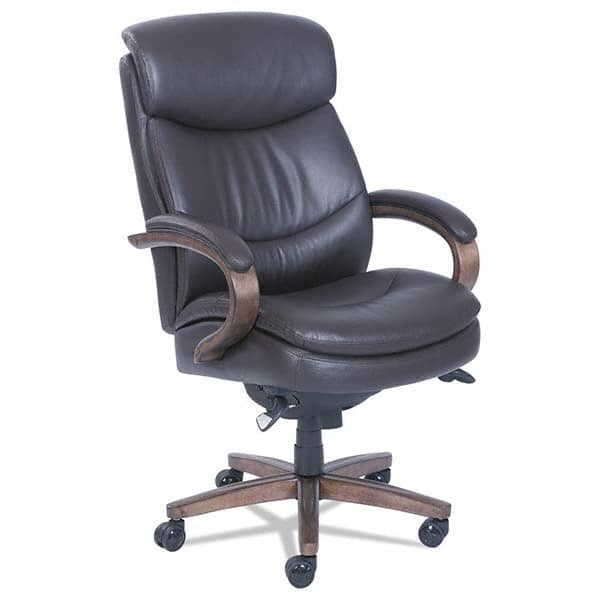 La-Z-Boy - 47" High Executive High Back Leather Chair - Apex Tool & Supply