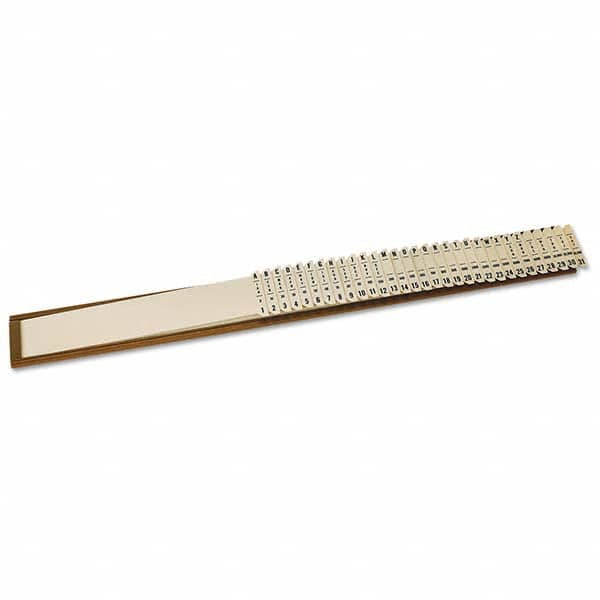 Pendaflex - Tabs, Indexes & Dividers Indexes & Divider Type: Customizable Size: 2-1/2 - Apex Tool & Supply