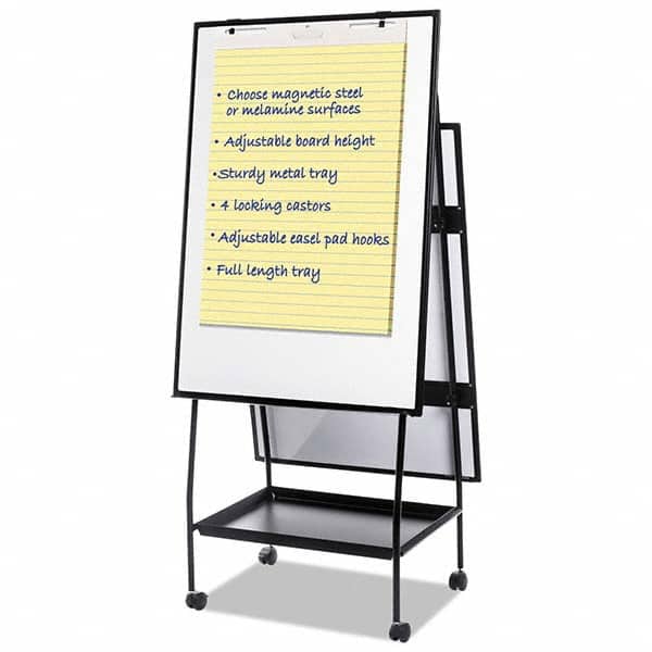 MasterVision - 74-7/8" High x 29-1/2" Wide Magnetic Dry Erase Board - Apex Tool & Supply