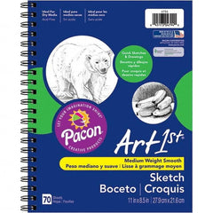 Pacon - Note Pads, Writing Pads & Notebooks Writing Pads & Notebook Type: Sketch Size: 11 x 8-1/2 - Apex Tool & Supply
