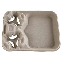 Chinet - Strongholder Molded Fiber Cup/Food Trays 8-44 oz 2-Cup Capacity 100/Carton - Apex Tool & Supply