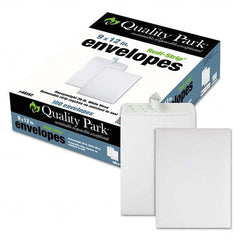 Quality Park - Mailers, Sheets & Envelopes Type: Catalog Envelope Style: Peel-Off Self-Seal - Apex Tool & Supply