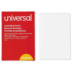 UNIVERSAL - Plastic Pouches Height (Inch): 6-1/2 Width (Inch): 4-3/8 - Apex Tool & Supply